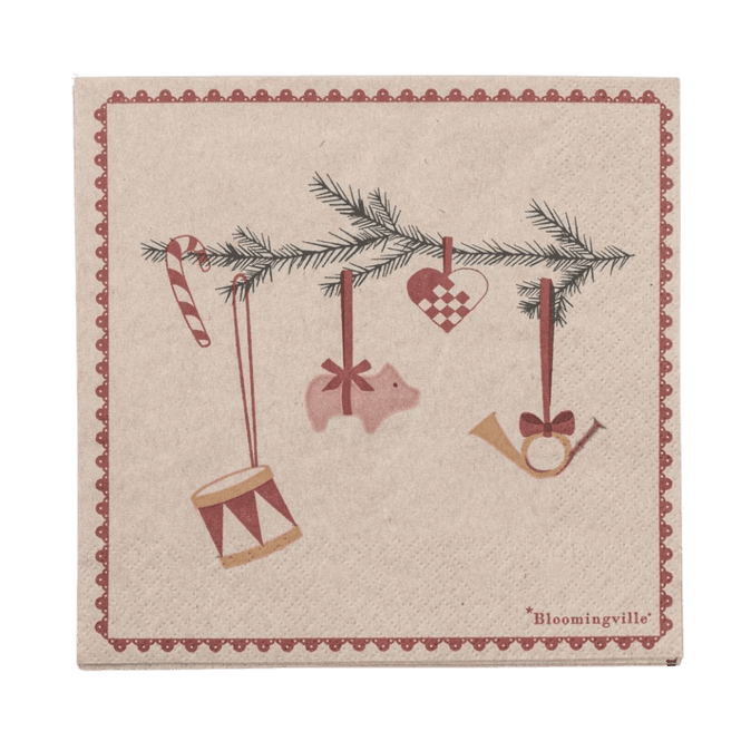 Hovedbilde Serviett - julemotiv