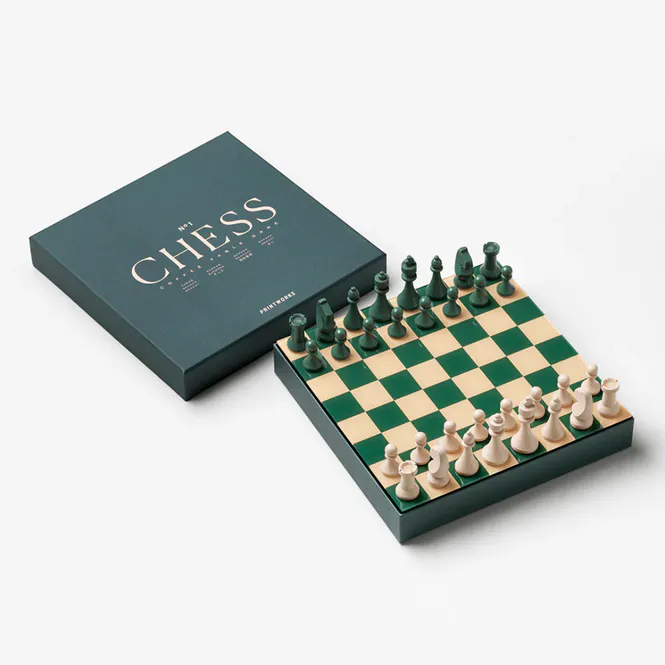 Hovedbilde Brettspill - Chess grønn 