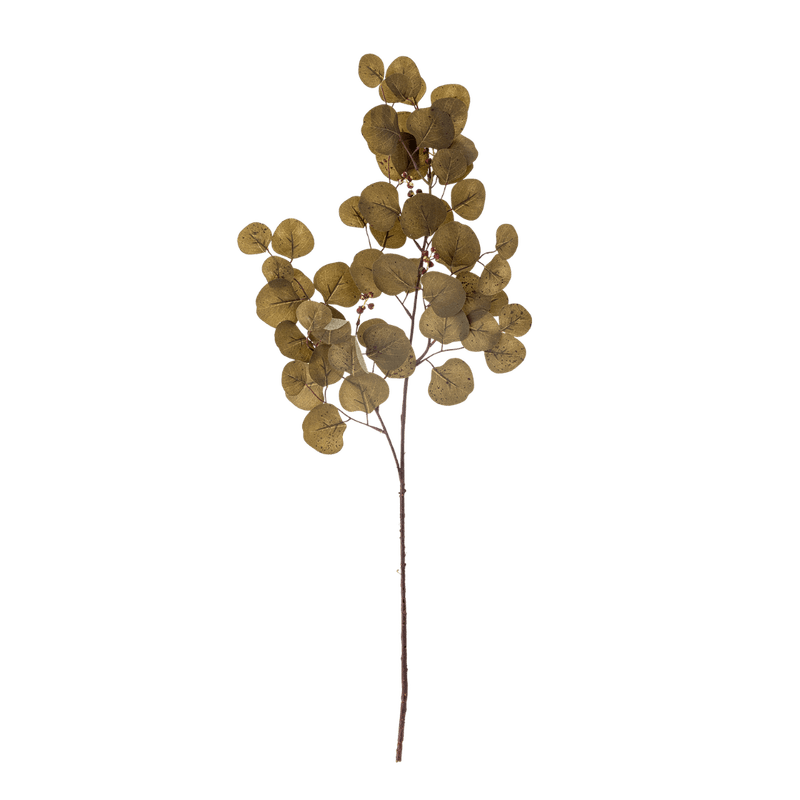  kunstige blomster - Eukalyptusstamme brun