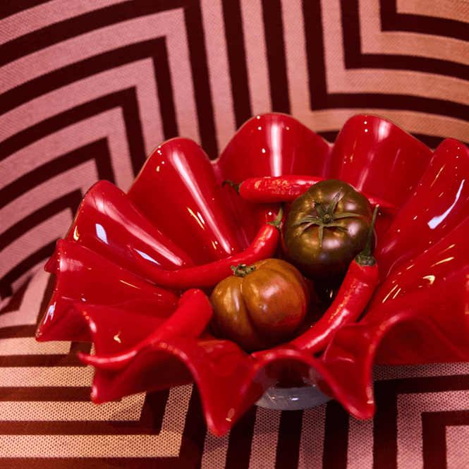 Hovedbilde Bowl Lorin L Red/White