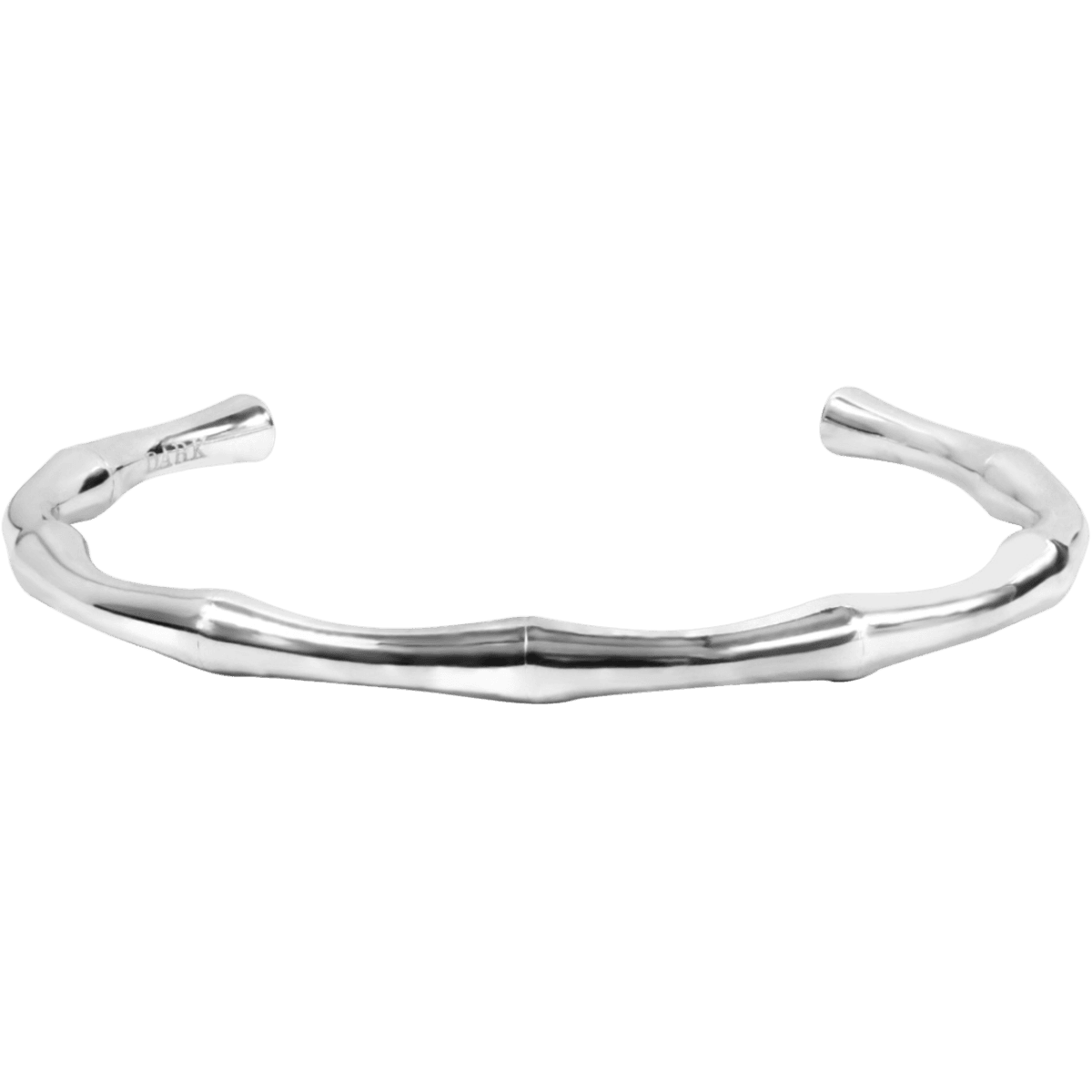Bamboo Cuff - armbånd Sølv