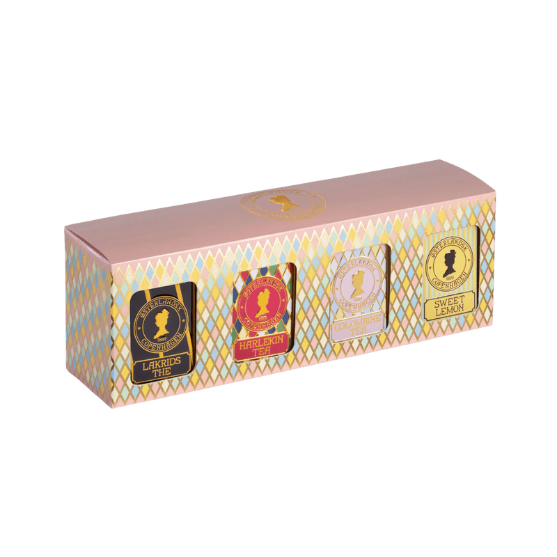 Gaveeske med 4 tebokser - By Østerlandsk Copenhagen