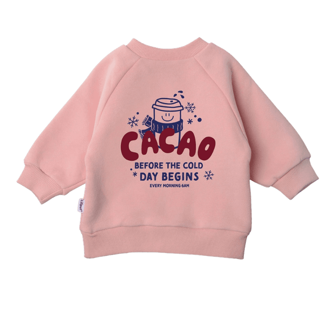 Hovedbilde Cacao Sweatshirt rosa Mini Me