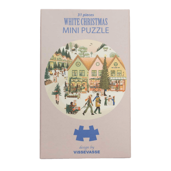Hovedbilde WHITE CHRISTMAS, Mini-puslespill