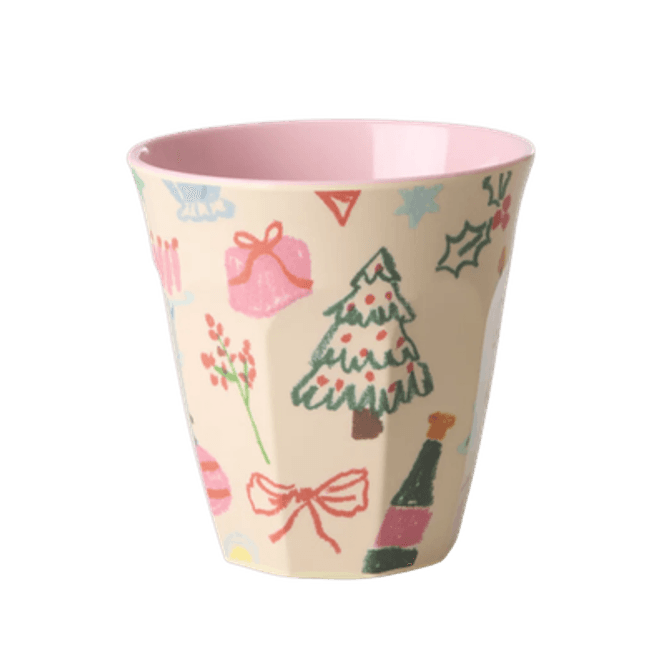 Hovedbilde Medium melamin kopp - Xmas Galore jul
