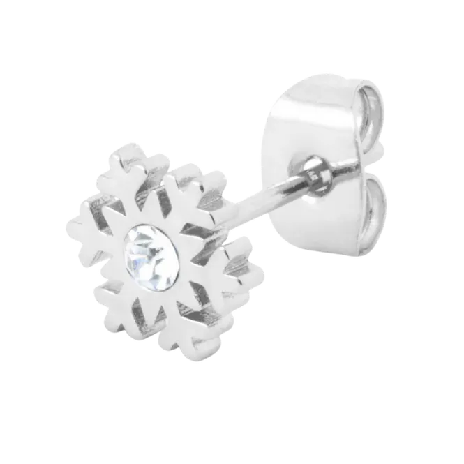 Hovedbilde Word - Snow flake - sølv 1 pcs