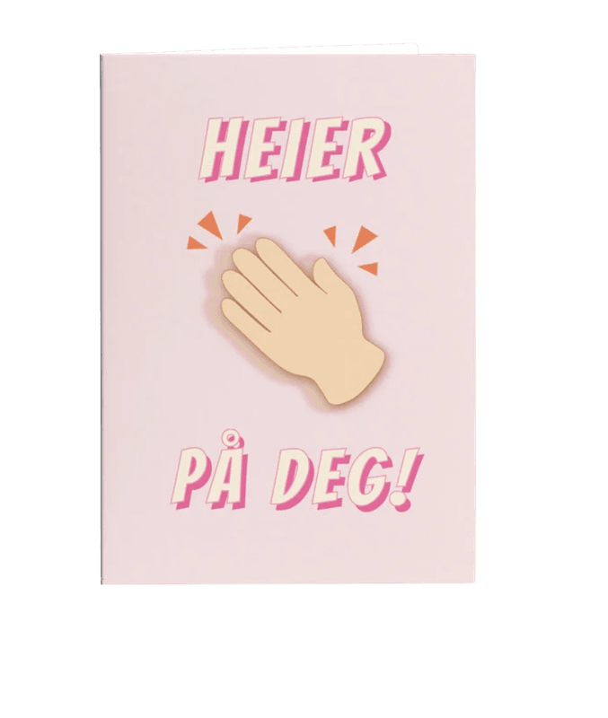 Kort - Heier på deg!