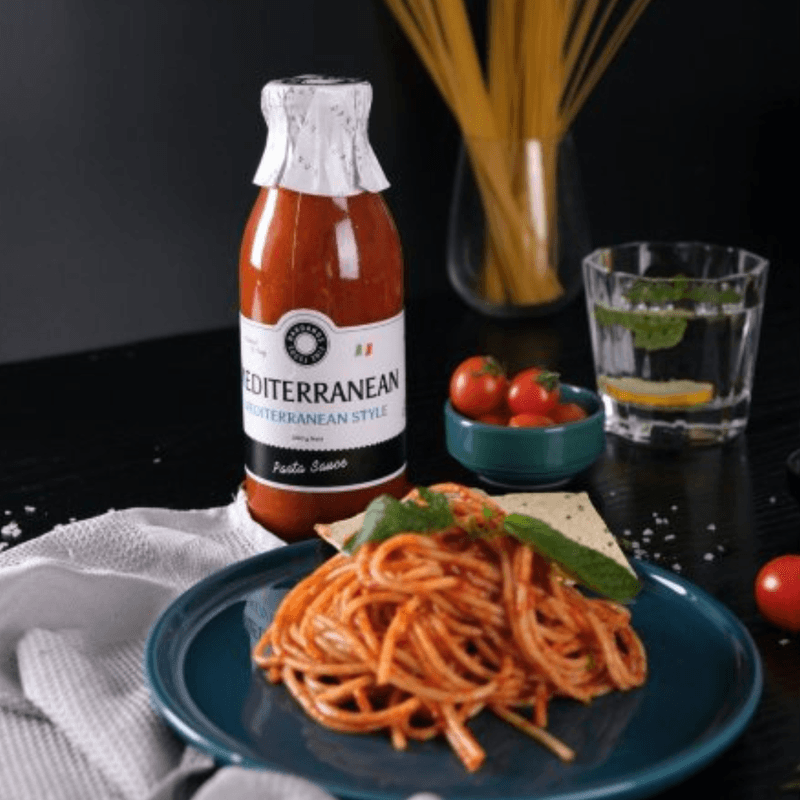 Pastasaus - Tradisjonell italiensk Mediterranean